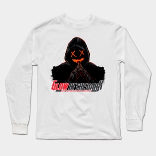 Skull Mask Glow in the Dark Long Sleeve T-Shirt